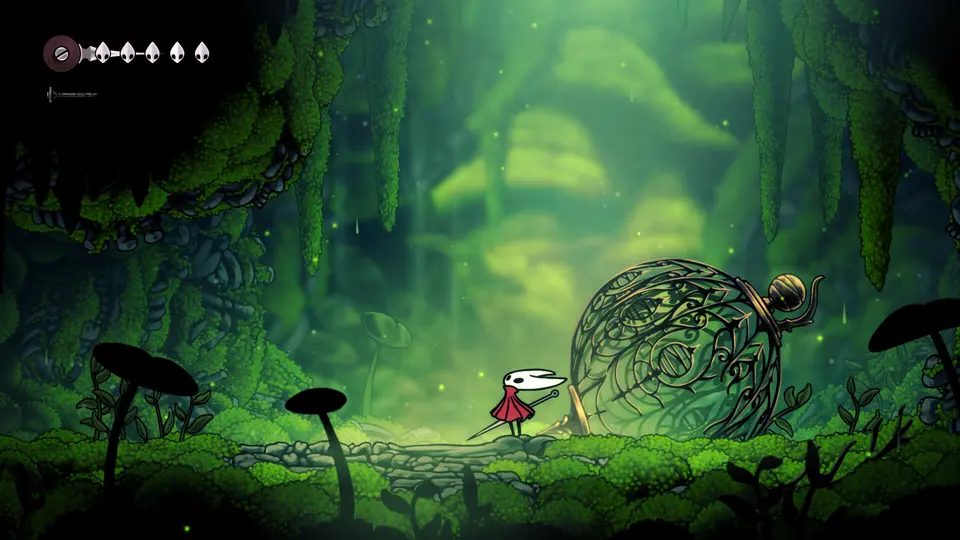 Hollow Knight: Silksong oyun içi görüntüsü