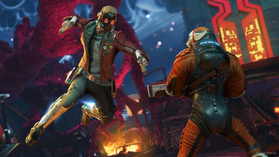 Marvel's Guardians of the Galaxy oyun içi görüntüsü