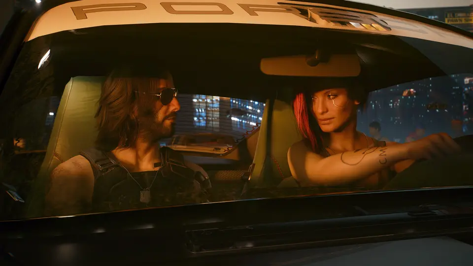 Cyberpunk 2077 oyun içi görüntüsü