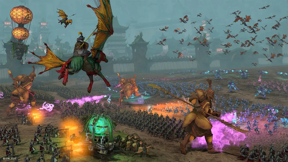 Total War: WARHAMMER III oyun içi görüntüsü