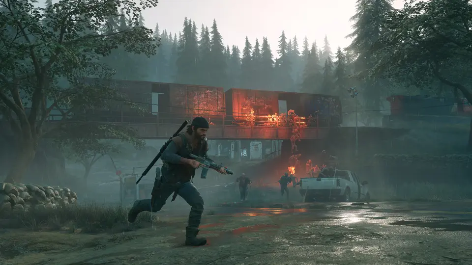 DAYS GONE oyun içi görüntüsü