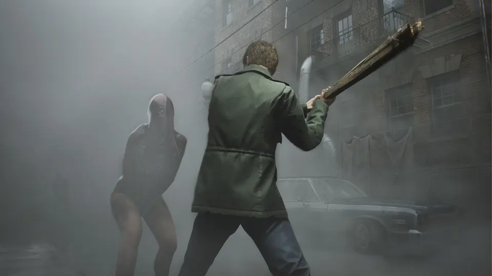 SILENT HILL 2 oyun içi görüntüsü