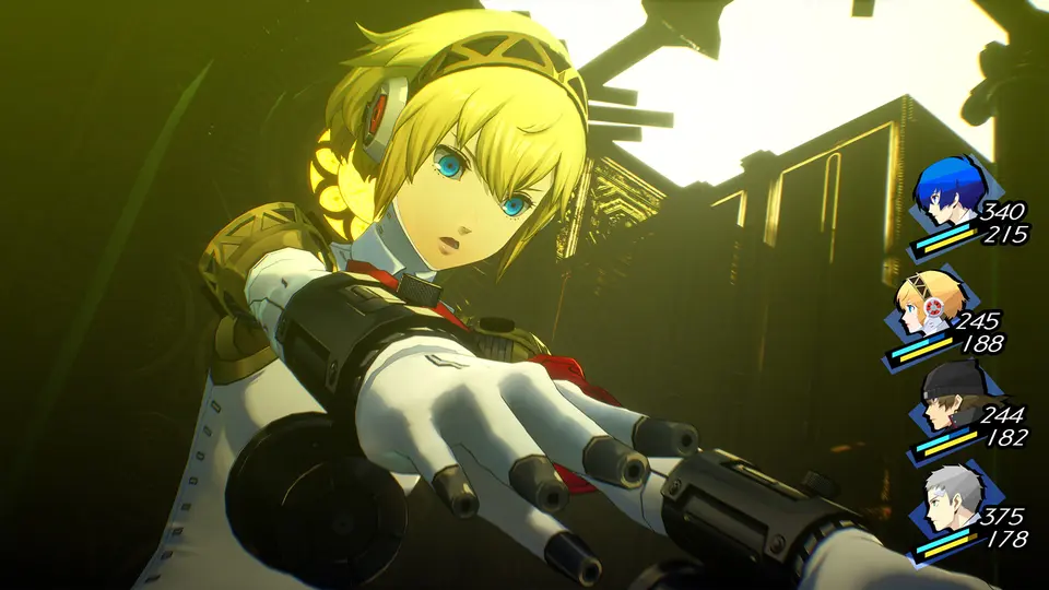 Persona 3 Reload oyun içi görüntüsü