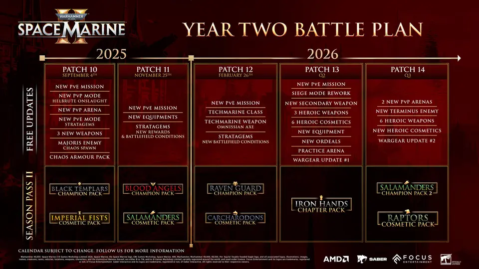 Warhammer 40,000: Space Marine 2 oyun içi görüntüsü