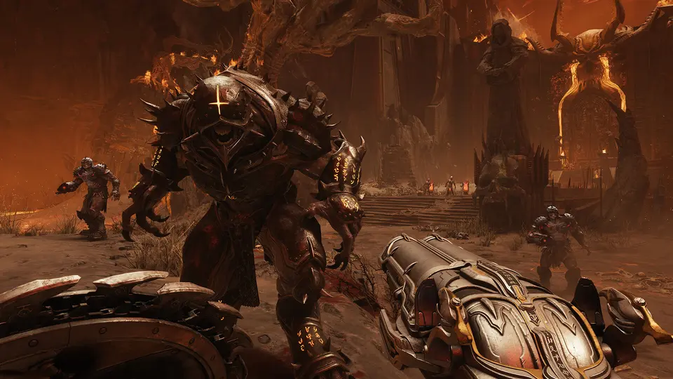 DOOM: The Dark Ages oyun içi görüntüsü