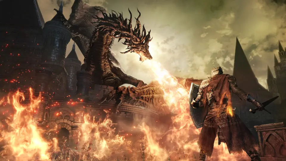 DARK SOULS III oyun içi görüntüsü