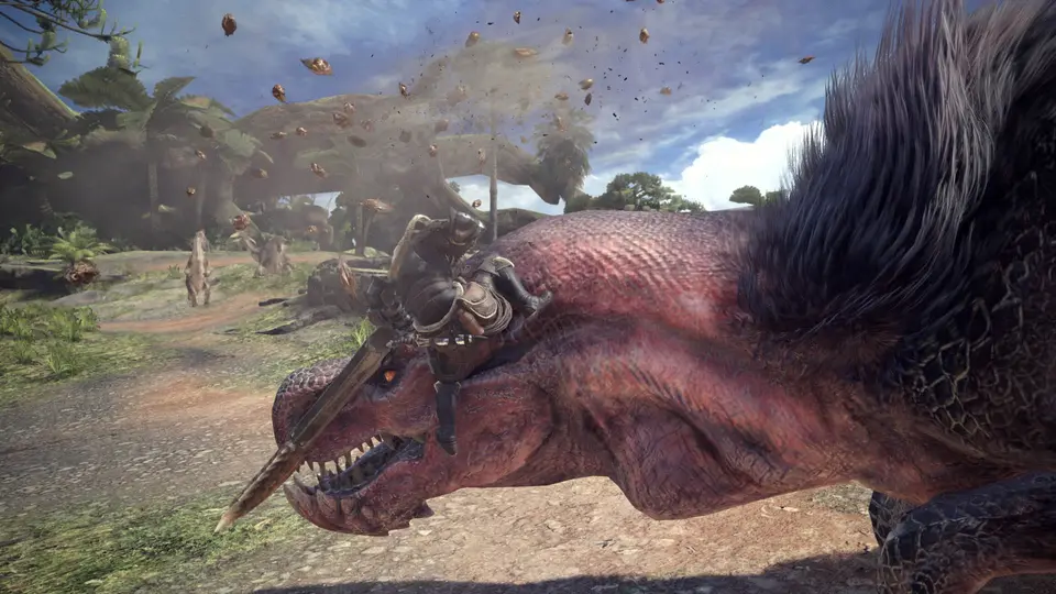 MONSTER HUNTER: WORLD oyun içi görüntüsü