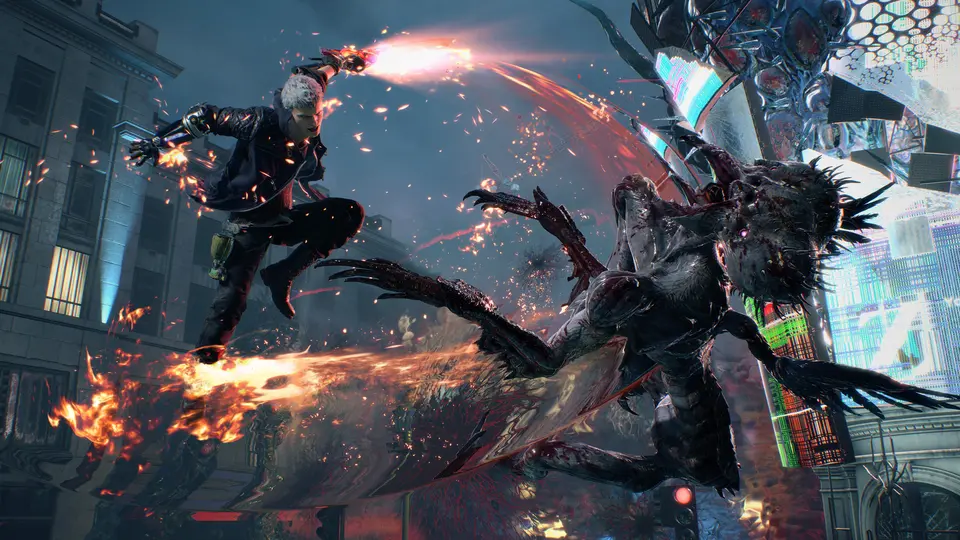 DEVIL MAY CRY 5 oyun içi görüntüsü