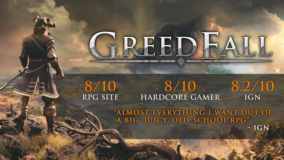 GREEDFALL oyun içi görüntüsü