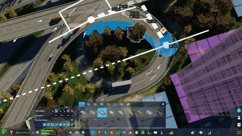 Cities: Skylines II oyun içi görüntüsü