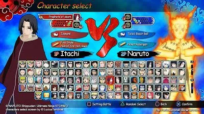 Ultimate Ninja Impact karakter seçimi