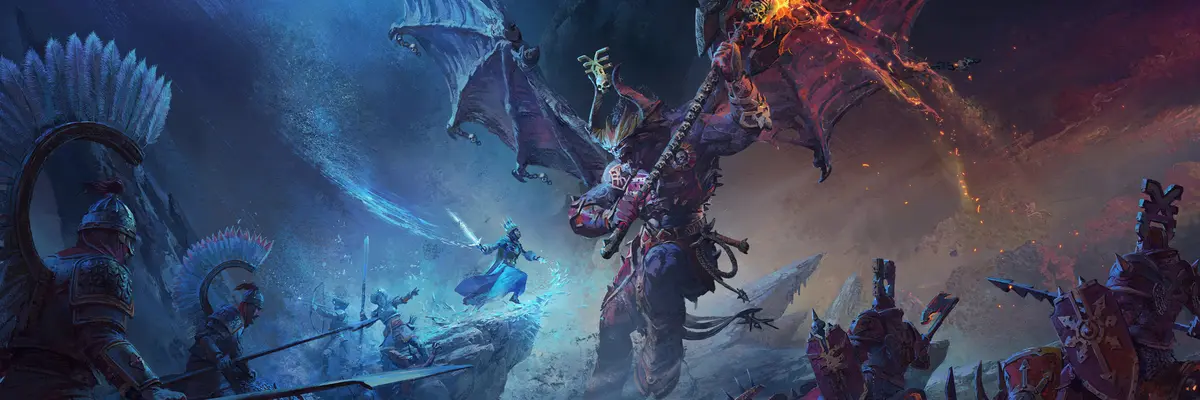 Total War: WARHAMMER III geniş oyun görseli