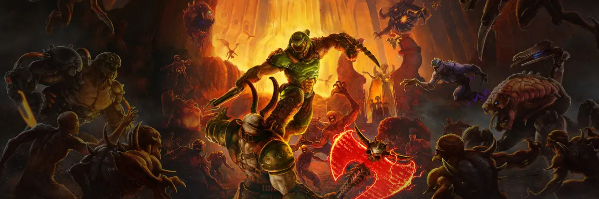 DOOM Eternal geniş oyun görseli